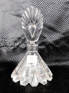 Mikasa Cut Crystal Perfume Bottle # 25090